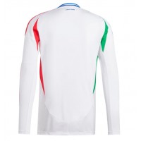 Echipament fotbal Italia Tricou Deplasare European 2024 maneca lunga